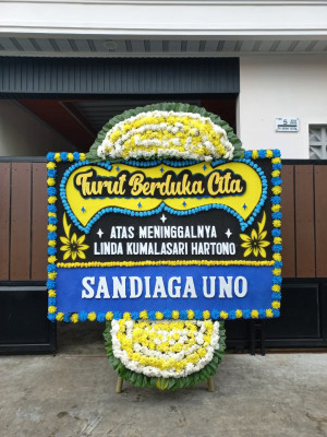 Papan Bunga Duka di Maruyung